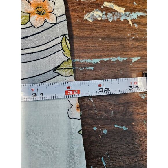 Forever 21 Blue Tropical Bird Sleeveless Summer Dress Womens Medium - Picture 8 of 8